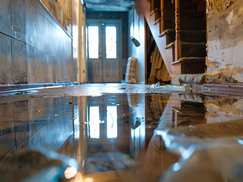 Fire damage restoration