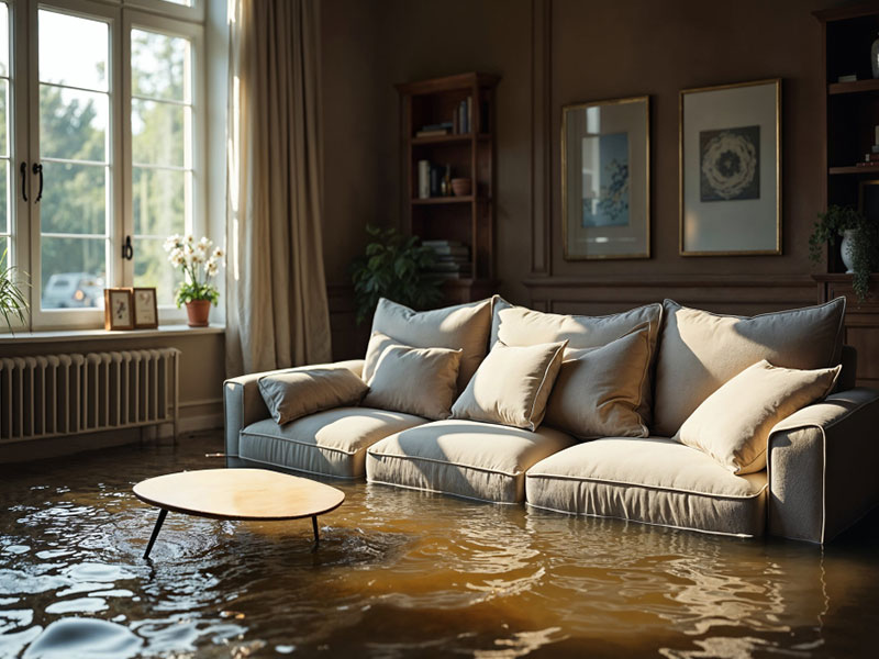 Commercial water damage